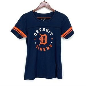 Genuine Merchandise Detroit Tigers Soft Crewneck Short Sleeve Tee New Nwt